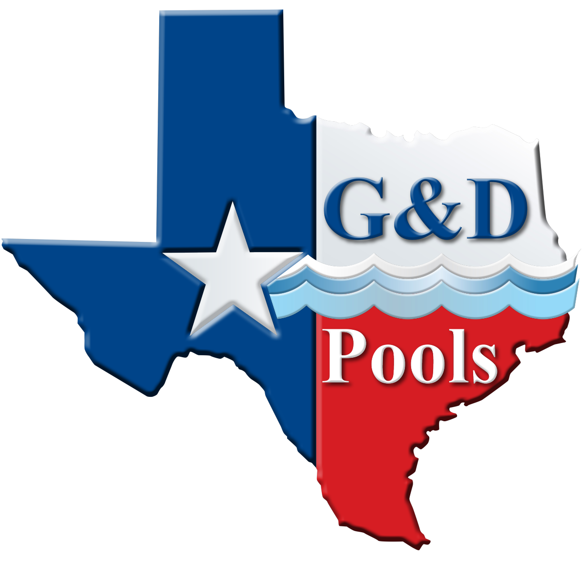 G&D Pools Texas logo
